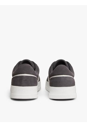 Tenis Gris Con Mezcla De Texturas Tommy Hilfiger