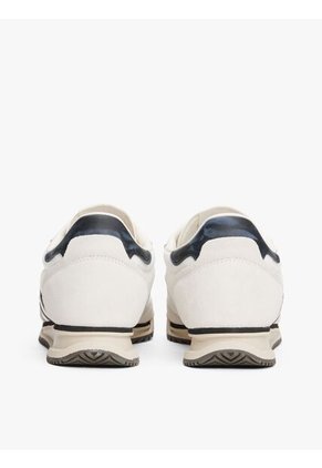 Tenis Negro De Running Con Mezcla De Texturas Tommy Hilfiger