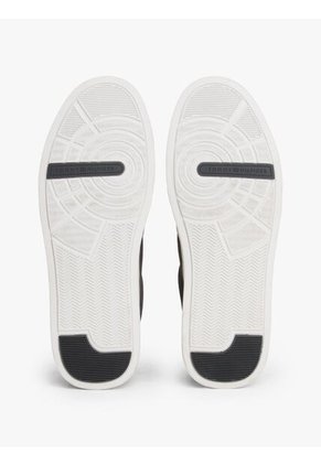 Tenis Gris Con Mezcla De Texturas Tommy Hilfiger