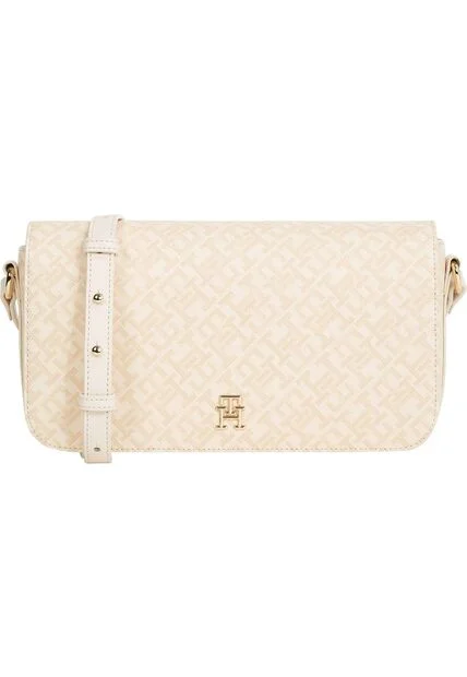 Bolso Beige Cruzado Im Latam Tommy Hilfiger