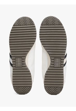 Tenis Negro De Running Con Mezcla De Texturas Tommy Hilfiger