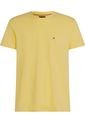 Camiseta Amarilla De Cuello Redondo Con Bolsillo Tommy Hilfiger de Tommy Hilfiger