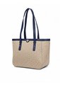 Bolso Beige Tote Con Estampado Monograma TH Tommy Hilfiger de Tommy Hilfiger
