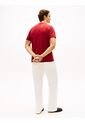 Camiseta Roja Global Stripe Con Bolsillo Tommy Hilfiger de Tommy Hilfiger