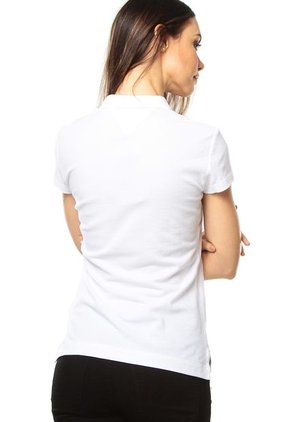 Camiseta Polo  Blanca Tommy Hilfiger
