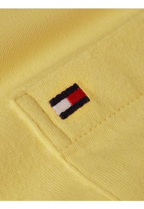 Camiseta Amarilla De Cuello Redondo Con Bolsillo Tommy Hilfiger