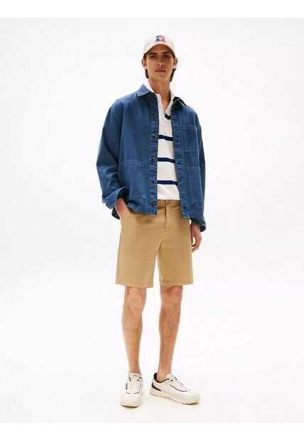 Bermudas Beige De 9 Pulgadas Tommy Hilfiger
