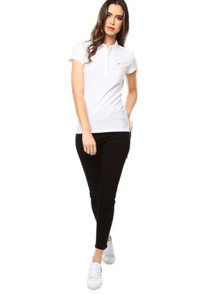 Camiseta Polo  Blanca Tommy Hilfiger