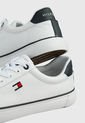 Tenis Blanco-Azul Navy Tommy Hilfiger de Tommy Hilfiger