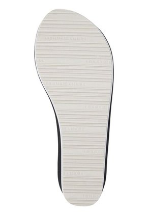 Sandalias Negro Con Logo Para Playa Tommy Hilfiger
