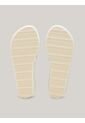 Sandalias Beige De Cuña Con Logo Tommy Hilfiger de Tommy Hilfiger