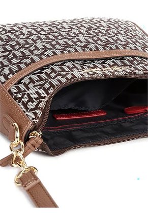 Bolso Marrón Cruzado De Silueta Curva Tommy Hilfiger