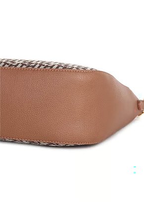 Bolso Marrón Cruzado De Silueta Curva Tommy Hilfiger