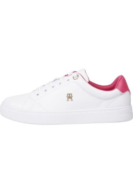 Tenis Blanco Elevated Essential Con Logo Tommy Hilfiger