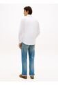 Camisa Blanca Twill De Corte Regular Con Cuello Flexible Tommy Hilfiger de Tommy Hilfiger