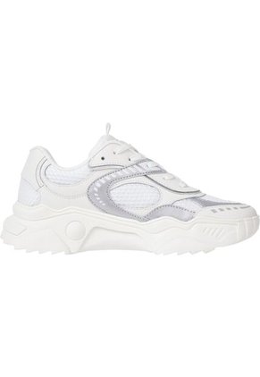 Tenis Blanco De Estilo Running Metalizadas Tommy Hilfiger