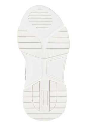 Tenis Blanco De Estilo Running Metalizadas Tommy Hilfiger