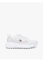 Tenis Blanco De Malla Con Suela Dentada Tommy Hilfiger de Tommy Hilfiger