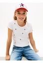 Camiseta Blanco Muy Ajustado Con Logo Y Estrellas Bordadas Tommy Hilfiger de Tommy Hilfiger