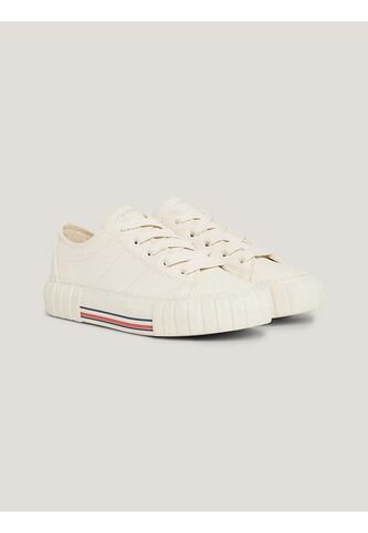 Tenis Con Cordones Para Niñas Blanco Tommy Hilfiger Tommy Hilfiger