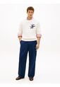 Saco Blanco Grueso Con Logo Bordado Tommy Hilfiger de Tommy Hilfiger