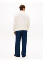 Saco Blanco Grueso Con Logo Bordado Tommy Hilfiger de Tommy Hilfiger