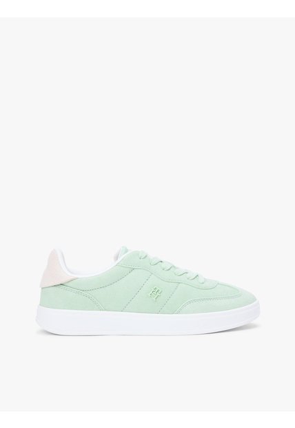 Tenis Verde Heritage Con Monograma TH Tommy Hilfiger