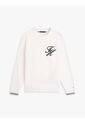 Saco Blanco Grueso Con Logo Bordado Tommy Hilfiger de Tommy Hilfiger