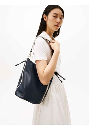 Bolso Azul Oscuro Bombonera TH Soft Beach Tommy Hilfiger
