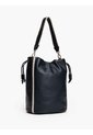 Bolso Azul Oscuro Bombonera TH Soft Beach Tommy Hilfiger de Tommy Hilfiger