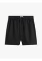Pantalonetas Negro De Puro Lino Con Logo Bordado Tommy Hilfiger de Tommy Hilfiger
