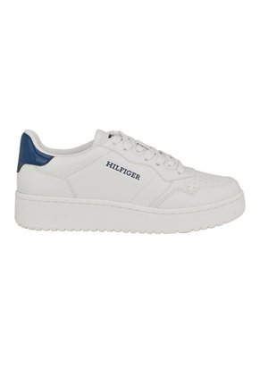 Tenis Blanco Con Logo Monotipo Tommy Hilfiger