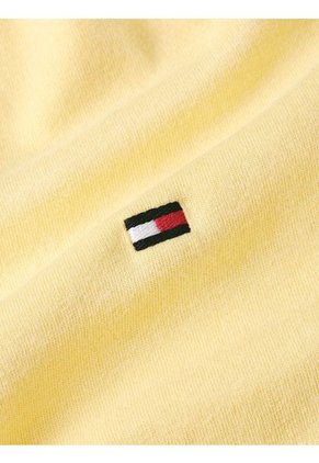 Camiseta Amarilla De Cuello Redondo Tommy Hilfiger