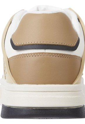 Tenis Beige The Brooklyn Híbridas De Cuero Tommy Hilfiger