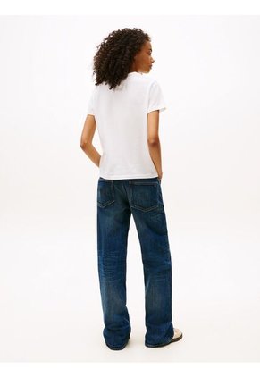 Camiseta Blanca Essential De Corte Regular Tommy Jeans