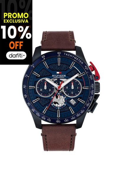 Reloj Tommy Hilfiger Modelo 1792268 Marron Hombre