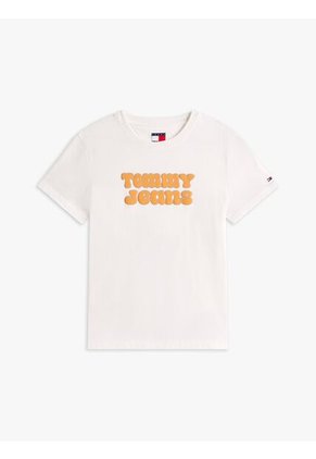Camiseta Blanca Essential De Corte Regular Tommy Jeans