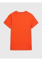 Camiseta Essential De Algodón Orgánico Niño Naranja Tommy Hilfiger de Tommy Hilfiger