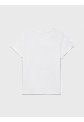 Camiseta Lentejuelas Niña Blanco Tommy Hilfiger
