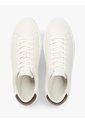 Tenis Beige De Cuero Con Suela Cupsole Tommy Hilfiger de Tommy Hilfiger