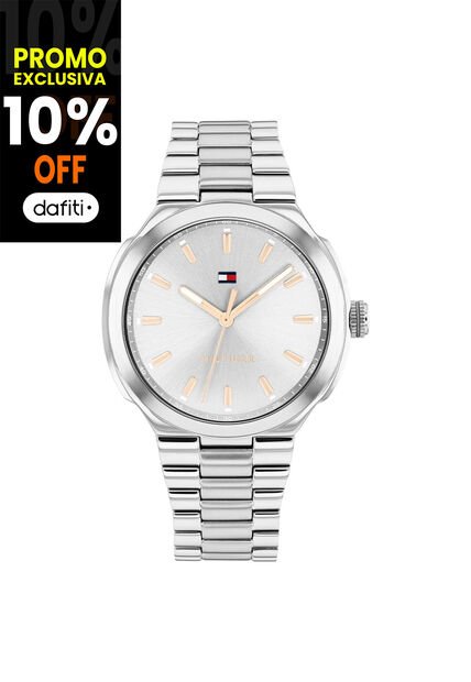 Reloj Tommy Hilfiger Modelo 1782817 Plateado Mujer