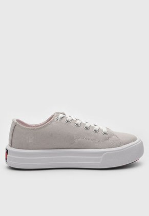 Tenis Lifestyle Beige Claro-Blanco Tommy Hilfiger