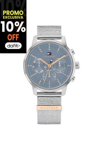 Reloj Tommy Hilfiger Modelo 1782807 Plateado Mujer Tommy Hilfiger