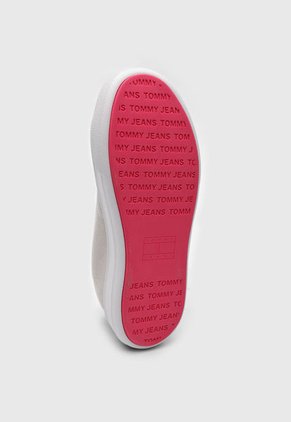 Tenis Lifestyle Beige Claro-Blanco Tommy Hilfiger