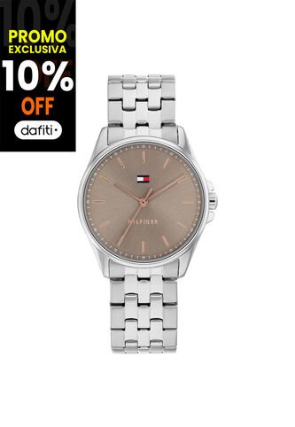 Reloj Tommy Hilfiger Modelo 1782801 Plateado Mujer Tommy Hilfiger