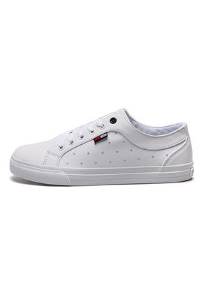 Tenis Blancos-Gris Tommy Hilfiger