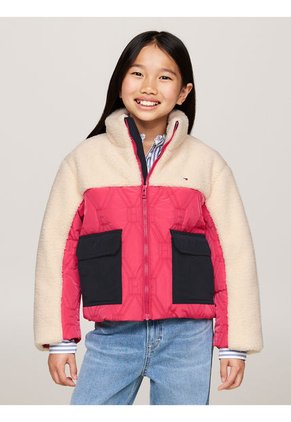 Chaqueta Niña Acolchada Con Cierre Cremallera Tommy Hilfiger