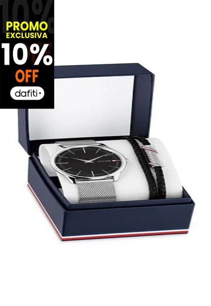 Reloj Tommy Hilfiger Modelo 2770213 Plateado Hombre