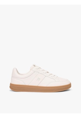 Tenis Beige Con Monograma TH Tommy Hilfiger Tommy Hilfiger