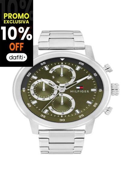 Reloj Tommy Hilfiger Modelo 1792180 Plateado Hombre
